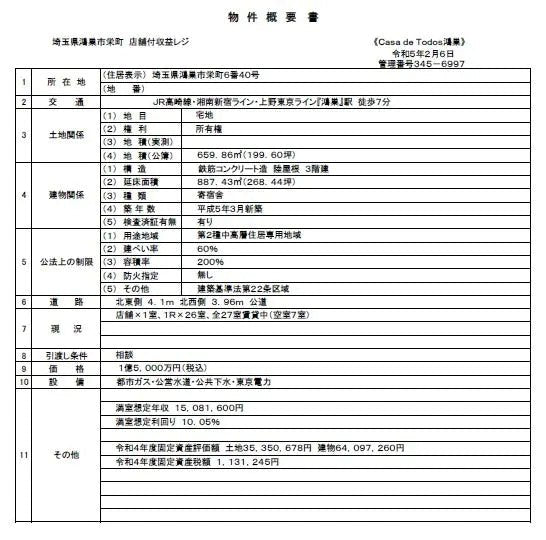 Apartment Building in , Saitama - PDJ Indonesia