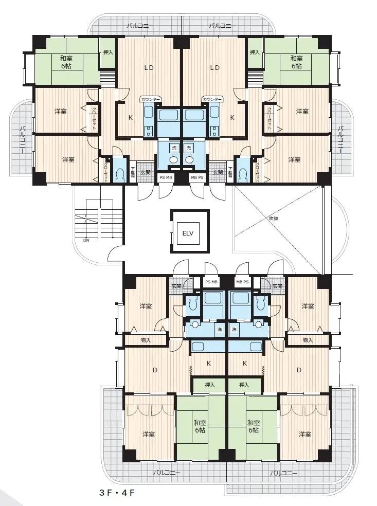 Apartment Building in Toda-shi, Saitama - PDJ Indonesia