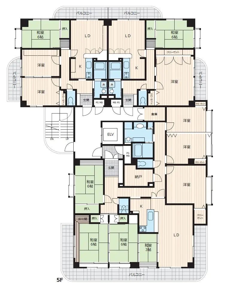Apartment Building in Toda-shi, Saitama - PDJ Indonesia