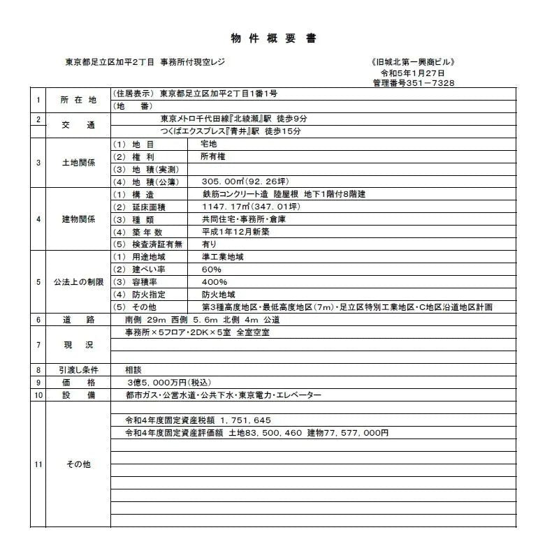 Commercial Building in Adachi-ku, Tokyo - PDJ Indonesia
