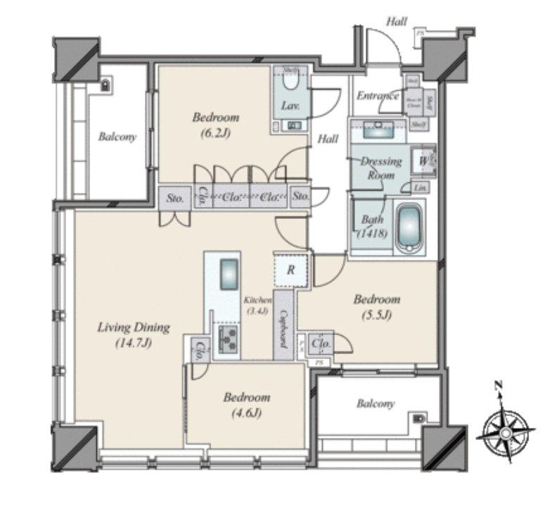 Shirokane THE Sky West Wing - PDJ Indonesia