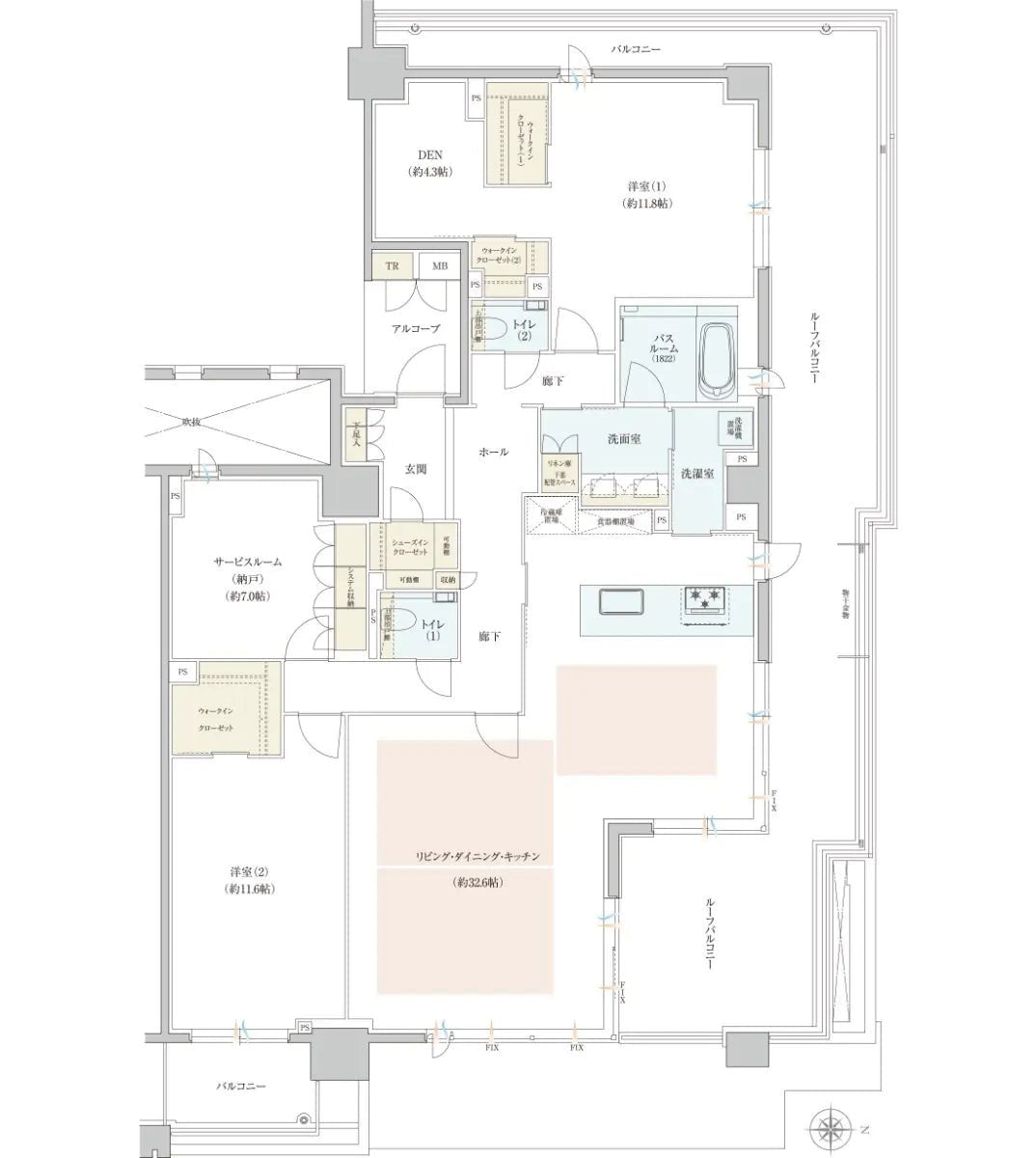 THE RESOCIA - PENTHOUSE on PREMIUM FLOOR North Unit- - PDJ Indonesia