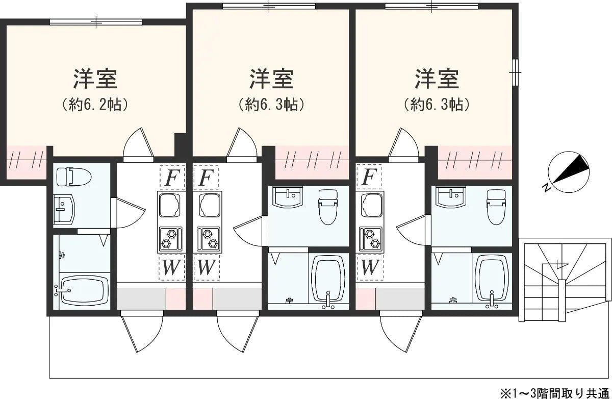Whole Apartment Building in Asao-ku,Kawasaki-shi, Kanagawa - PDJ Indonesia